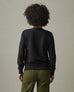 Women's French Terry Crew Sweatshirt - Black